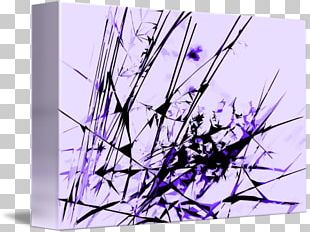Abstract Art Canvas Print Painting PNG
