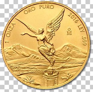 Libertad Ounce Gold Coin Gold Coin PNG