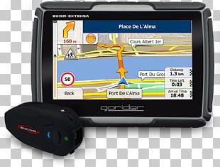 GPS Navigation Systems Car Motorcycle Automotive Navigation System PNG