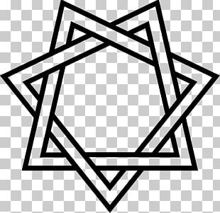 Penrose Triangle Heptagram Drawing Five-pointed Star PNG