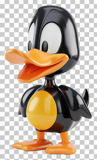 Daffy Duck - Classic Cartoon Duck PNG