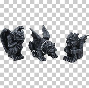 Gargoyle Statue Figurine Miniature Sculpture PNG