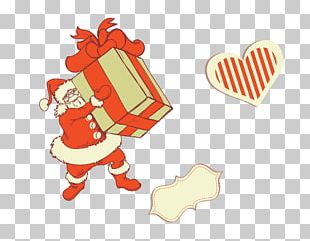 Santa Claus Christmas Decoration Christmas Tree Illustration PNG