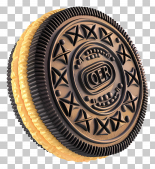 Oreo Biscuit - Delicious Cookie Illustration PNG