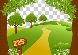 Drawing Euclidean Landscape Illustration PNG
