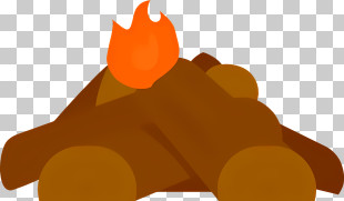 Icon - Campfire With Burning Logs PNG