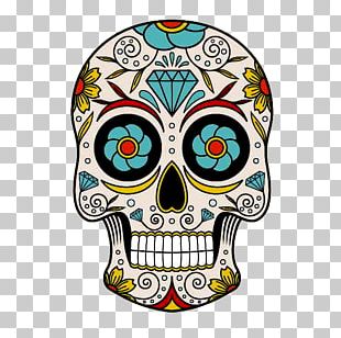 Calavera Mexican Cuisine Skull Day Of The Dead PNG, Clipart, Geometric ...
