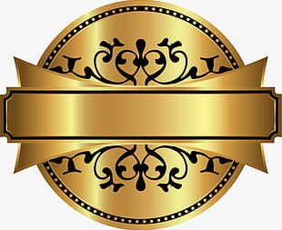 Cartoon Gold Ribbon PNG - arc, atmosphere, award, backgrounds