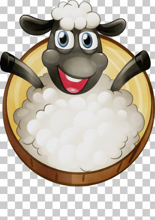 Cartoon Sheep PNG Images, Cartoon Sheep Clipart Free Download