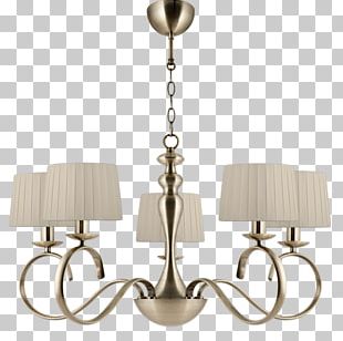 Chandelier Light Lamp Ceiling White PNG