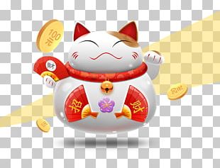 Maneki-neko Poster PNG