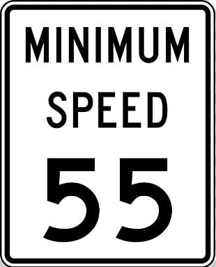 Speed Limit Traffic Sign Regulatory Sign Speed Bump PNG
