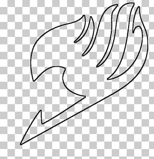 Drawing Fairy Tail Symbol Sketch Png Clipart Angle Area Art Artwork Beak Free Png Download