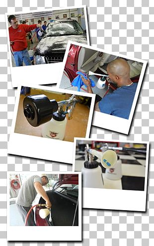 Cleaning Car Landing Page PNG