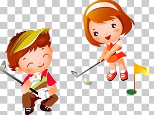 Cartoon Golf Child Illustration PNG, Clipart, Beautiful, Beautiful Day ...