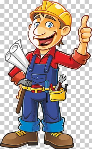 Construction Worker Architectural Engineering Cartoon PNG, Clipart ...