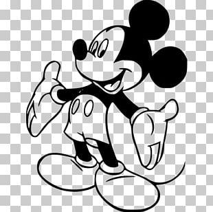 Mickey Mouse Minnie Mouse Black And White PNG, Clipart, Art, Artwork ...