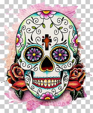 Calavera Mexican Cuisine Skull Day Of The Dead PNG, Clipart, Geometric ...