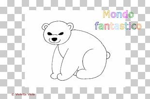 Whiskers Polar Bear Line Art Cat Drawing PNG