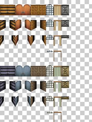 Tile-based Video Game RPG Maker Kitchen Cabinet Pattern PNG