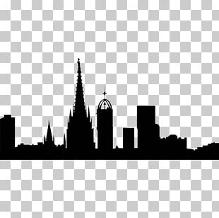 Skyline Frankfurt Skyscraper Wall Decal Cityscape PNG, Clipart, Black ...