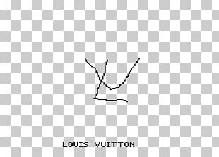 Logo Calligraphy Finger Brand Font - Watercolor - Louis Vuitton Transparent  PNG