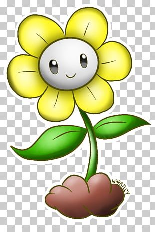 Flowey Undertale sunflower m Smiley , others transparent background PNG  clipart