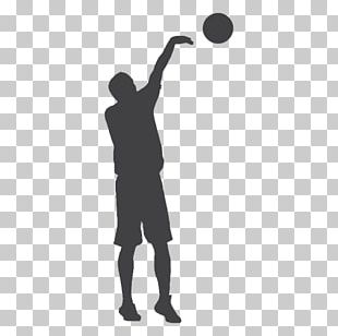 Basketball Player Slam Dunk Silhouette PNG, Clipart, Basketball, Player ...