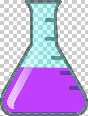 Chemistry Science Laboratory Flasks PNG