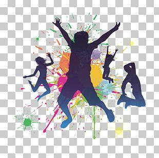 Graffiti Watercolor Jumping People PNG, Clipart, Abstract, Action ...