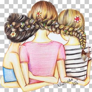 Drawing Friendship Best Friends Forever Sketch PNG, Clipart, Abdomen ...