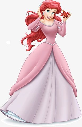 clip art pink princess