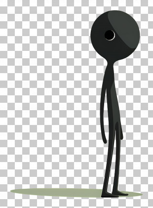 Stick Figure - Black Stick Figure PNG