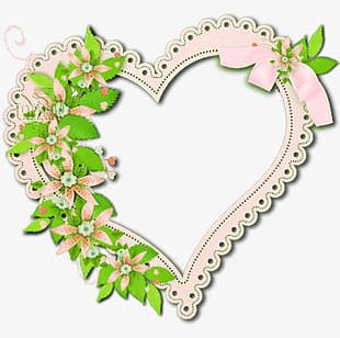 Heart-shaped Frame PNG, Clipart, Border, Flower, Frame, Frame Clipart ...