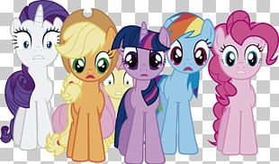 Pony Rarity Twilight Sparkle Rainbow Dash Applejack PNG