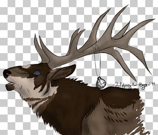 Reindeer Elk Fauna Wildlife PNG