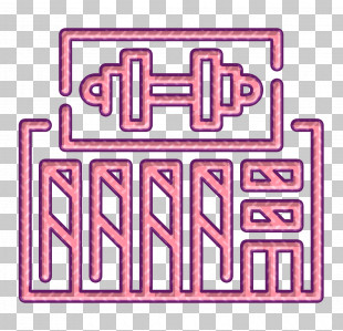 Gym Icon Building Icon PNG