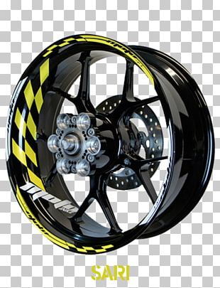 Rim Sticker Adhesive Tape Motorcycle Decal PNG