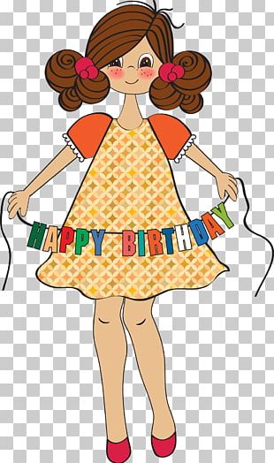 Cartoon Wish Birthday Illustration PNG
