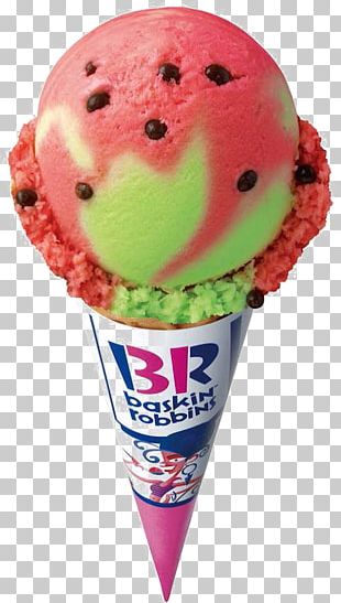 Watermelon Ice Cream Cones Sorbet Italian Ice PNG