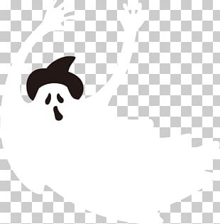 Halloween Silhouette Ghost PNG, Clipart, Beak, Bird, Black And White ...