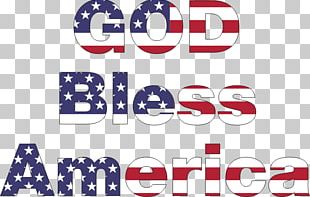 Logo United States God Bless America Product Design PNG