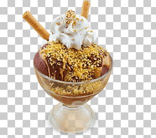 Sundae Ice Cream Parfait PNG