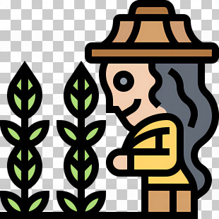 Indian Farmer - Farmer With Plants PNG