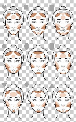 Cosmetics Contouring Face Beauty Parlour Makeup Brush PNG