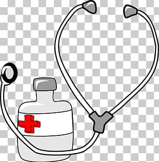 Stethoscope Medicine Physician PNG, Clipart, Area, Black And White ...