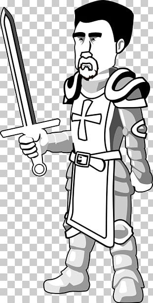 Knight Black And White Free Content PNG