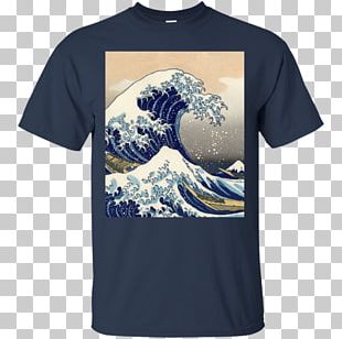 Japan The Great Wave Off Kanagawa T-shirt Anime Drawing PNG, Clipart ...