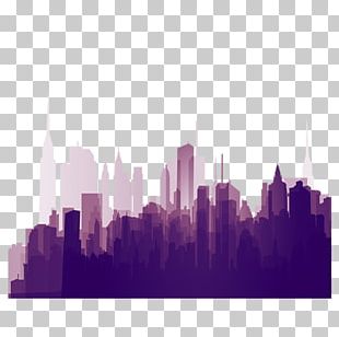 city skyline vector png