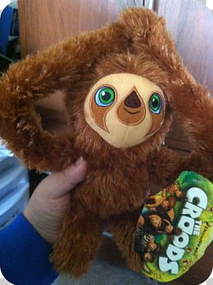 sloth croods plush